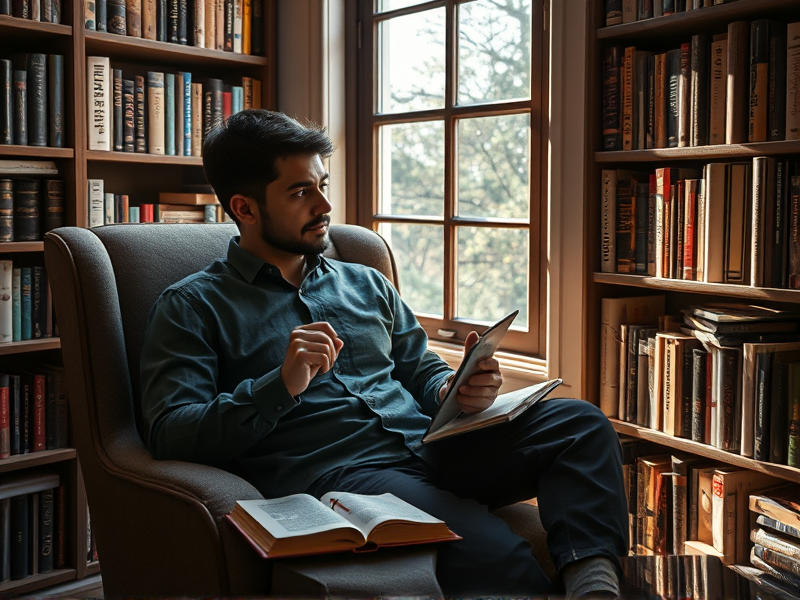 کاهش استرس با مطالعه کتاب پرفروش ۲۰۲۵